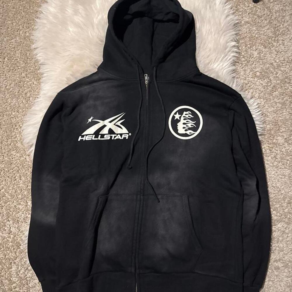 THIN Hellstar zip up hoodie hellstar